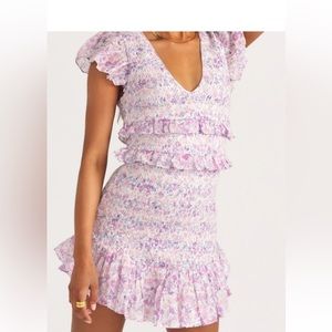 Love Shack Fancy Sonora Dress Purple